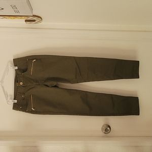 Apt 9 Skinny Leg Green Pants Size 8